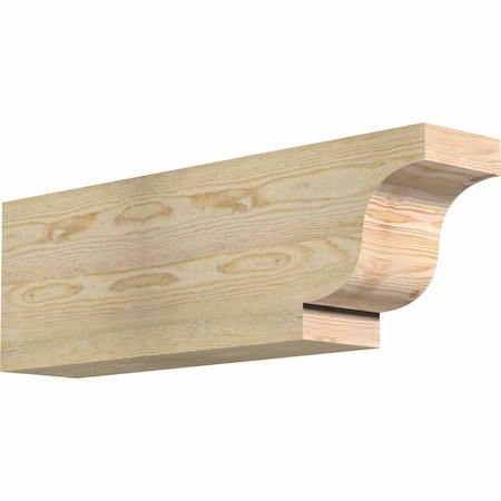 Ekena Millwork Newport Rough Sawn Rafter Tail, Douglas Fir, 6"W x 10"H x 32"L RFT06X10X32NEW00RDF